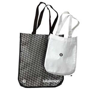 Lululemon Large & Small Reusable Bags